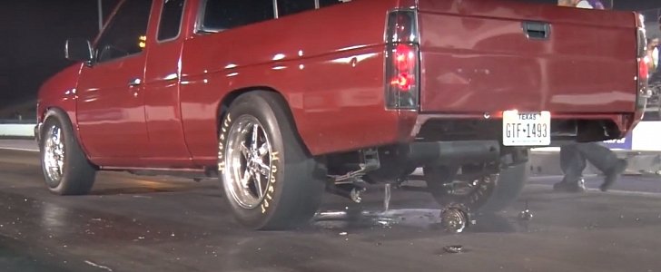 Differential Explodes at the Drag Strip
