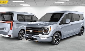 2024 Ford Transit Connect Gets Rendered With F-150 Raptor DNA