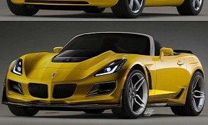 Digital 2024 Pontiac Solstice Reinvention Feels Like a Cheap Little C7 Knockoff