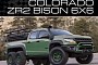 Digital Chevy Colorado ZR2 Bison HD Dually Surprisingly Morphs Into a Hot 6x6 Beast