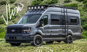 Digital Ford F-150 Transit XL Looks Like a Perfect Camper for Fulfilling #Vanlife Dreams