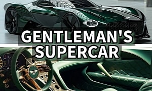 Digital Illustrator Imagines a Gentleman's Supercar From Bentley and We Absolutely Love It