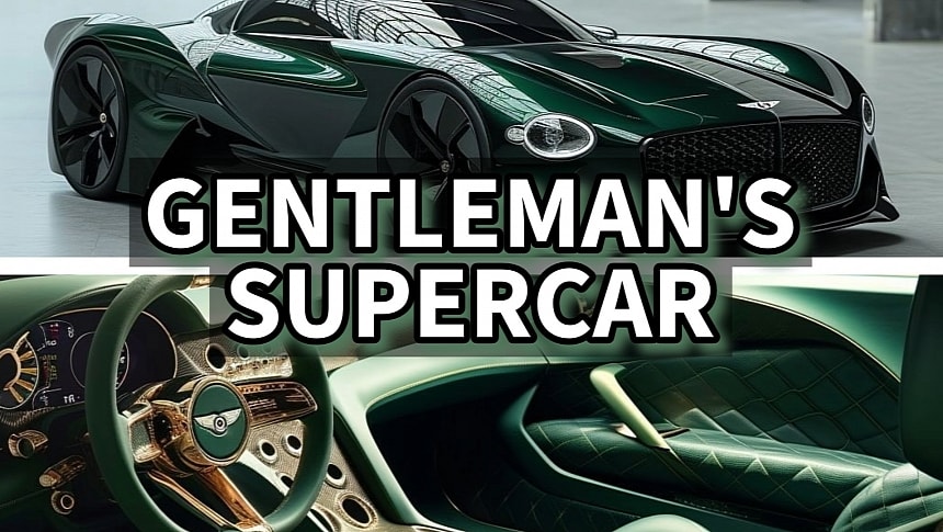 Bentley Supercar - Rendering