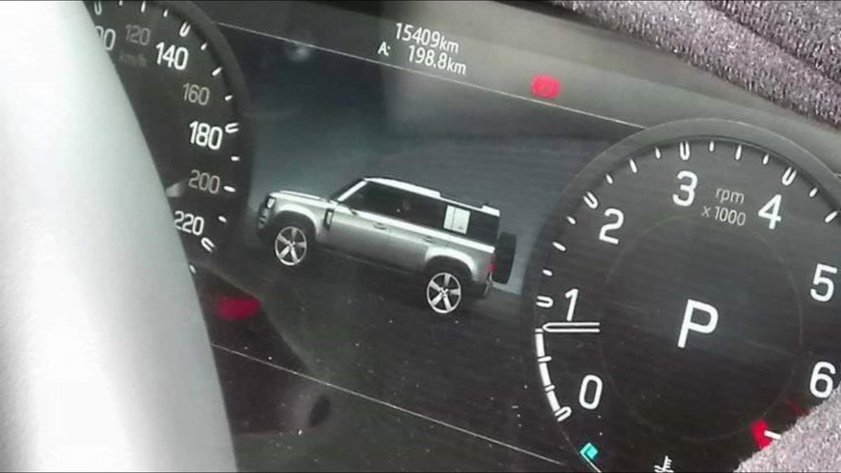 Land Rover Defender Speedometer 