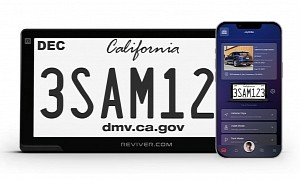 Digital License Plates Approved for All Vehicles in California, Subscription Required