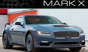 Digital Lincoln Mark X and Mercury Cougar Revivals Piggyback on Mustang GT's Prowess