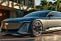 Digital Mid-Size and Large Cadillac EV Sedans Think the Land Yacht Lifestyle Fits Them