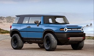 Digital Toyota FJ Cruiser Is Ready to Give Broncos a Run for Their Off-Road Money