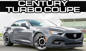 Digitally Contemporary Buick Century Turbo Coupe Oddly Uses HSV Camaro as Base