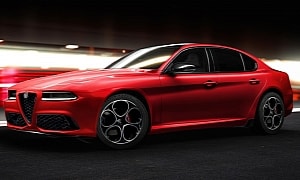 Digitally Rebadged Next-Gen Alfa Romeo Giulia Is Actually a Dodge Charger In Disguise