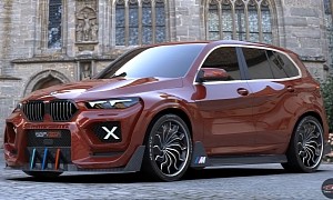 Digitally Slammed, Carbon-Widebody BMW X5 M Sport Doesn’t Care the LCI Is Coming