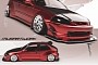 Digitally-Slammed Widebody Honda Civic Has Forged Carbon Parts for Exotic Vibes