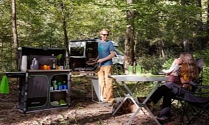 Dine O Max Portable Camp Kitchen Boasts What You Need to Eat Anywhere, Anytime