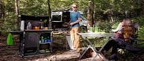Dine O Max Portable Camp Kitchen Boasts What You Need to Eat Anywhere, Anytime