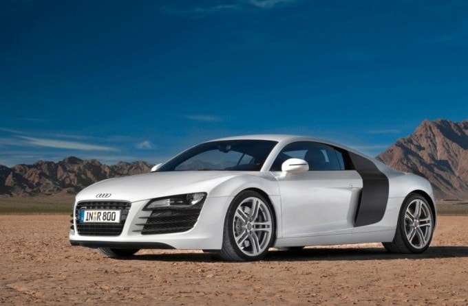 This is how an Audi R8 looks like
