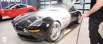 Dirty BMW Z8 Alpina Gets First Wash in Four Years, Also Detailed to Perfection