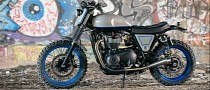 Dirty Twin Is a Beefed-Up Custom Scrambler of Noble Triumph Street Twin Lineage