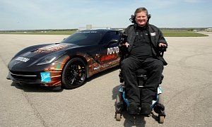 Disabled Man to Drive Chevrolet Corvette With Head Movements <span>· Video</span>