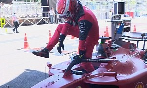 Disaster Strikes Ferrari at the Azerbaijan GP, Double DNF Ends their Race Prematurely