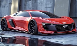 Discontinued Audi R8 Supercar Gets a New Generation in Fantasy Land