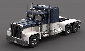 Discontinued Legendary American Truck Still Lives on Through This LEGO Model