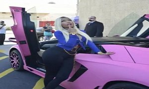 Disguised Nicki Minaj Asks Van Driver for a Lift: Get the F Out of Here!