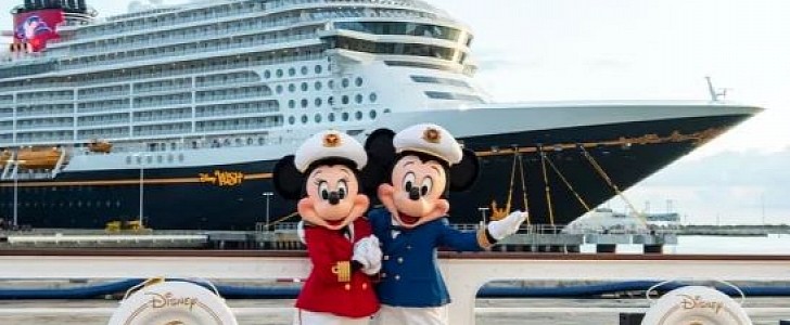 Disney Wish, the latest Triton-class cruise ship, sets sail for the first time on July 14, 2022