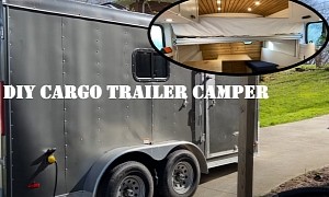 DIY Cargo Trailer Conversion Brings Beautiful and Practical Interior, Extra Inspiration
