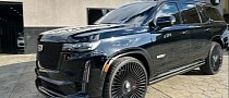 D.J. Humphries Goes All the Way to the Top With a Blacked-Out Cadillac Escalade V