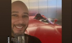 DJ Khaled and Swizz Beatz Facetime While Showing Off Ferrari and Maybach