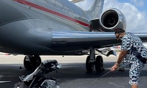 DJ Khaled Golfs Before Boarding Private Jet, Enjoys Sea-Doo Watercraft