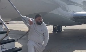 DJ Khaled Promises to Buy a Global 7500 "One Day," Flies With Fat Joe to Hollywood