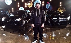 Dj Khaled Shows Off Murdered-Out Maybach, Wraith and... Umbrellas?