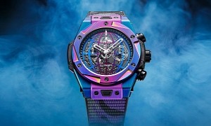 DJ Snake and Hublot Team Up to Launch an Epic, Iridescent Watch With a Bang