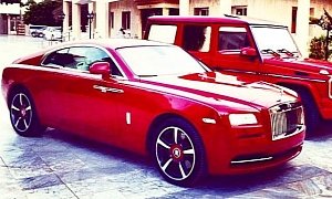 DJ Tiesto Buys New Rolls-Royce Wraith, It’s Finished in Red