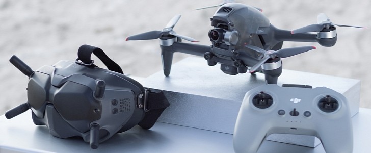 DJI FPV Combo Cinematic Drone Will Take You on the Flight of Your Life