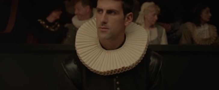 Djokovic Plays Baroque-style Tennis in Peugeot 308 Commercial