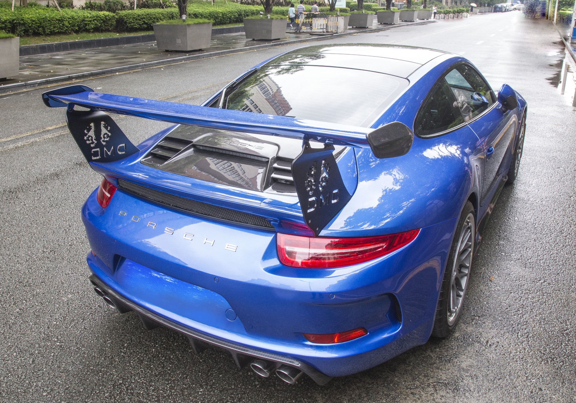 DMC Porsche 911 GT3 RS Comes with an Insane Mode for Its Wing, Sounds