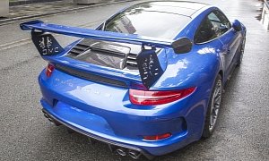 DMC Porsche 911 GT3 RS Comes with an Insane Mode for Its Wing, Sounds Cheesy
