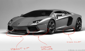 DMC Previews Lamborghini Aventador Body Kit