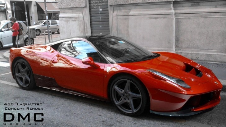 DMC Ferrari 458 LaQuattro Concept