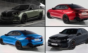 Do These Virtually Tuned G60 BMW i5 M60 Electric Sedans Look Better Than the Real Thing?