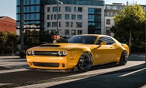 Dodge Challenger "Banana Boat" Has a Supercharger For Days