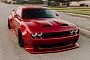 Dodge Challenger "Big Red" Shows Widebody Muscle in Devilish Form