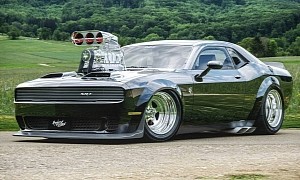 Dodge Challenger "Billet Hellcat" Brings the Retro Vibes