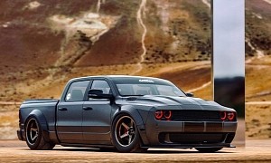 Dodge Challenger "Crew Cab" Is a Muscle Truck Demon