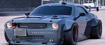 Dodge Challenger "Cyber Bully" Looks Like a Widebody Offender