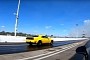 Dodge Challenger Demon Drag Races Porsche 911 Turbo S, Someone Gets Smoked