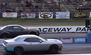 Dodge Challenger Demon vs. Dodge Challenger Hellcat Drag Race Proves a Point