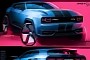 Dodge Challenger Electric SUV Looks Like a Mustang Mach-E Killer in Bold Render